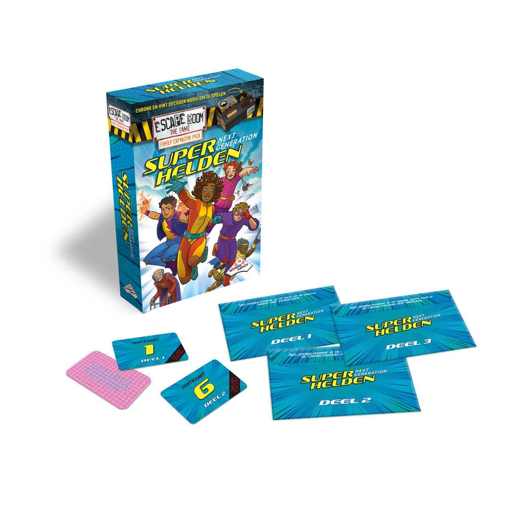 Identity Games Escape Room The Game Uitbreidingsset Superhelden Next Generation 1 Identity Games Escape Room The Game Uitbreidingsset Superhelden Next Generation