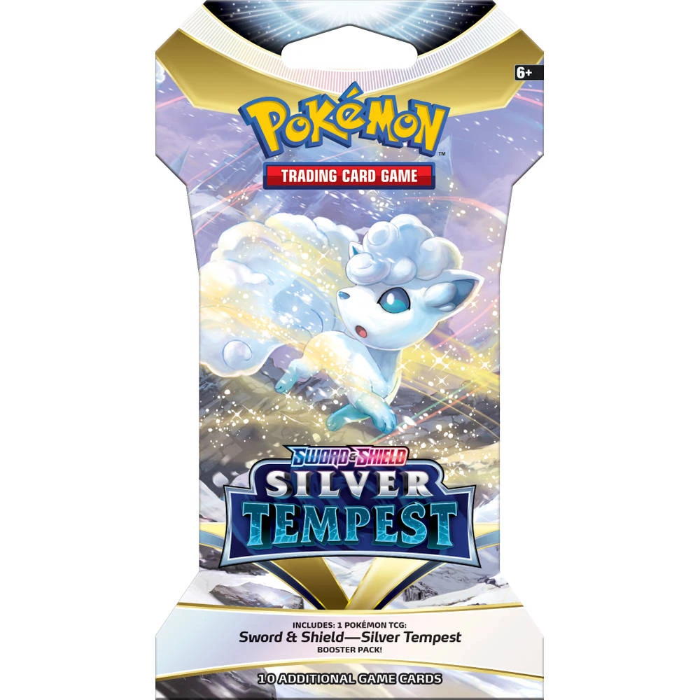 ASMODEE Pokémon TCG Silver Tempest Sleeved Booster 1 ASMODEE Pokémon TCG Silver Tempest Sleeved Booster