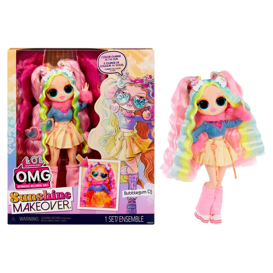 L.O.L. Surprise! O.M.G. Sunshine Makeover Modepop Bubblegum DJ 2 L.O.L. Surprise! O.M.G. Sunshine Makeover Modepop Bubblegum DJ - Afbeelding 2