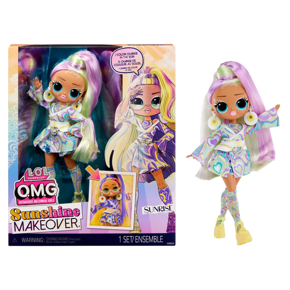 L.O.L. Surprise! O.M.G. Sunshine Makeover Modepop Sunrise 5 L.O.L. Surprise! O.M.G. Sunshine Makeover Modepop Sunrise - Afbeelding 5