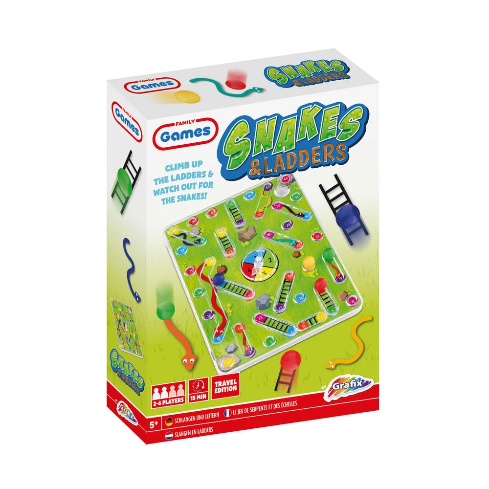 Grafix Slangen En Ladders Reisspel 1 Grafix Slangen En Ladders Reisspel