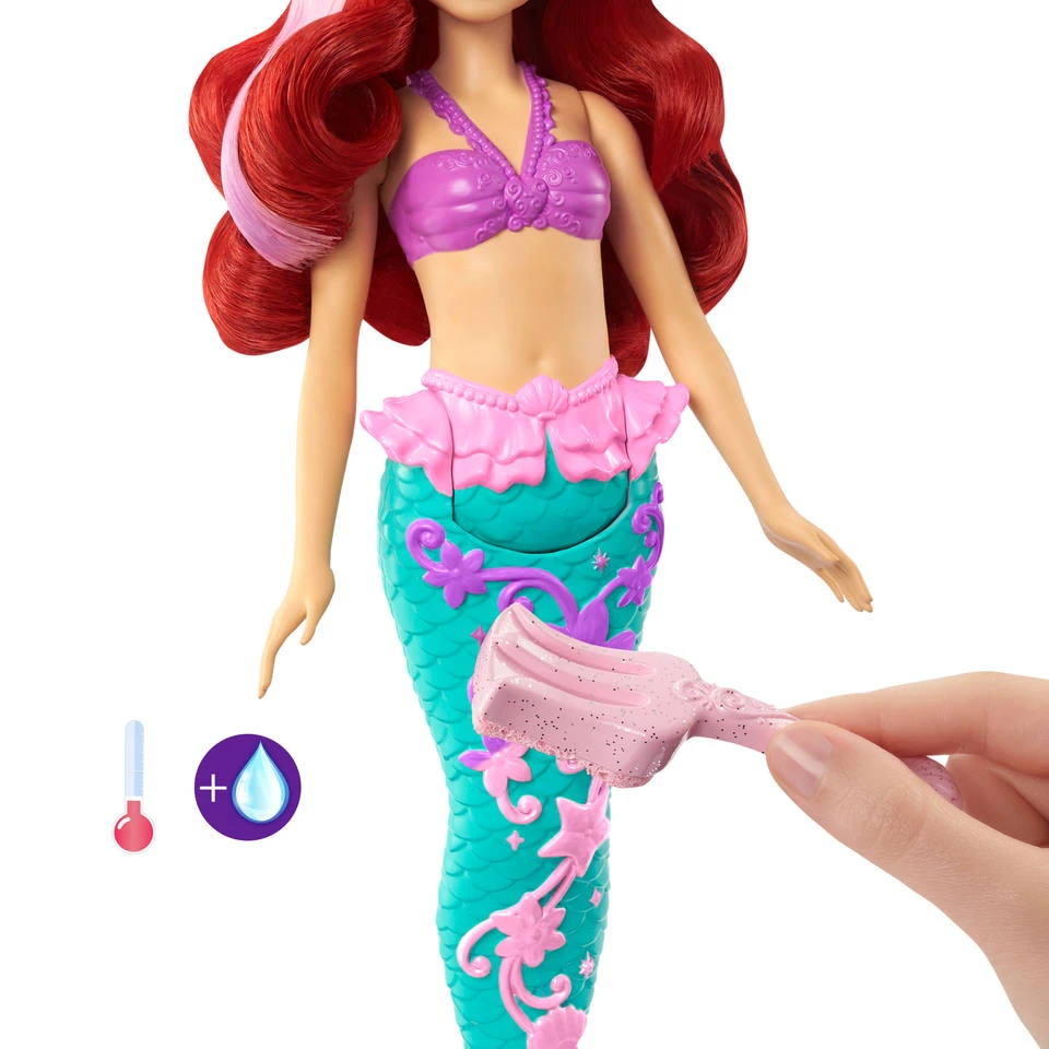 MATTEL Disney Princess Ariël Pop Met Kleurexplosie 6 MATTEL Disney Princess Ariël Pop Met Kleurexplosie - Afbeelding 6