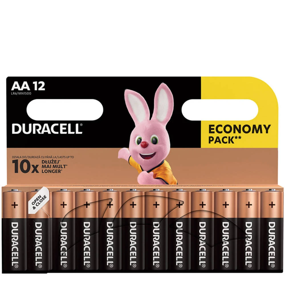 Duracell Alka AA-batterijen Set 12-delig 1 Duracell Alka AA-batterijen Set 12-delig