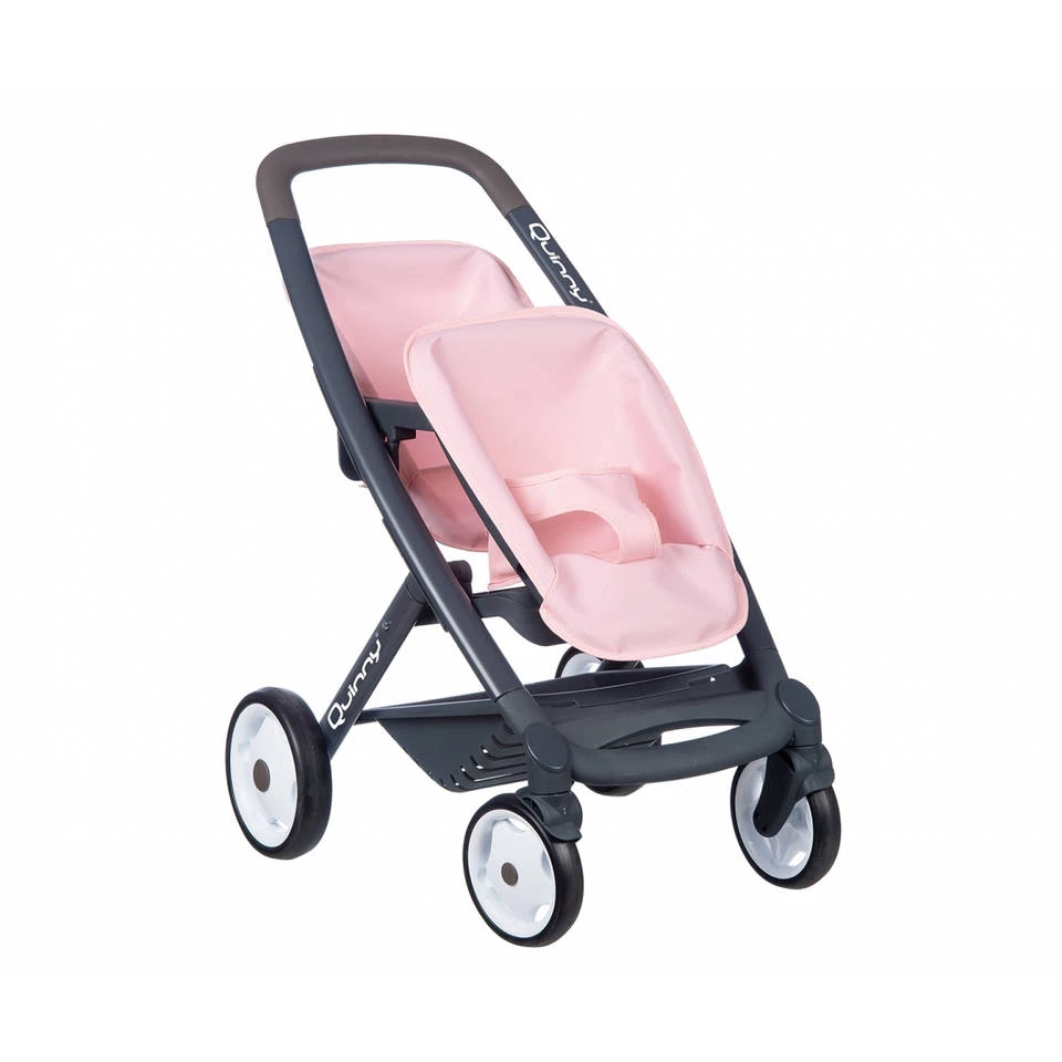 Smoby Maxi Cosi En Quinny Tweeling Poppenwagen 1 Smoby Maxi Cosi En Quinny Tweeling Poppenwagen