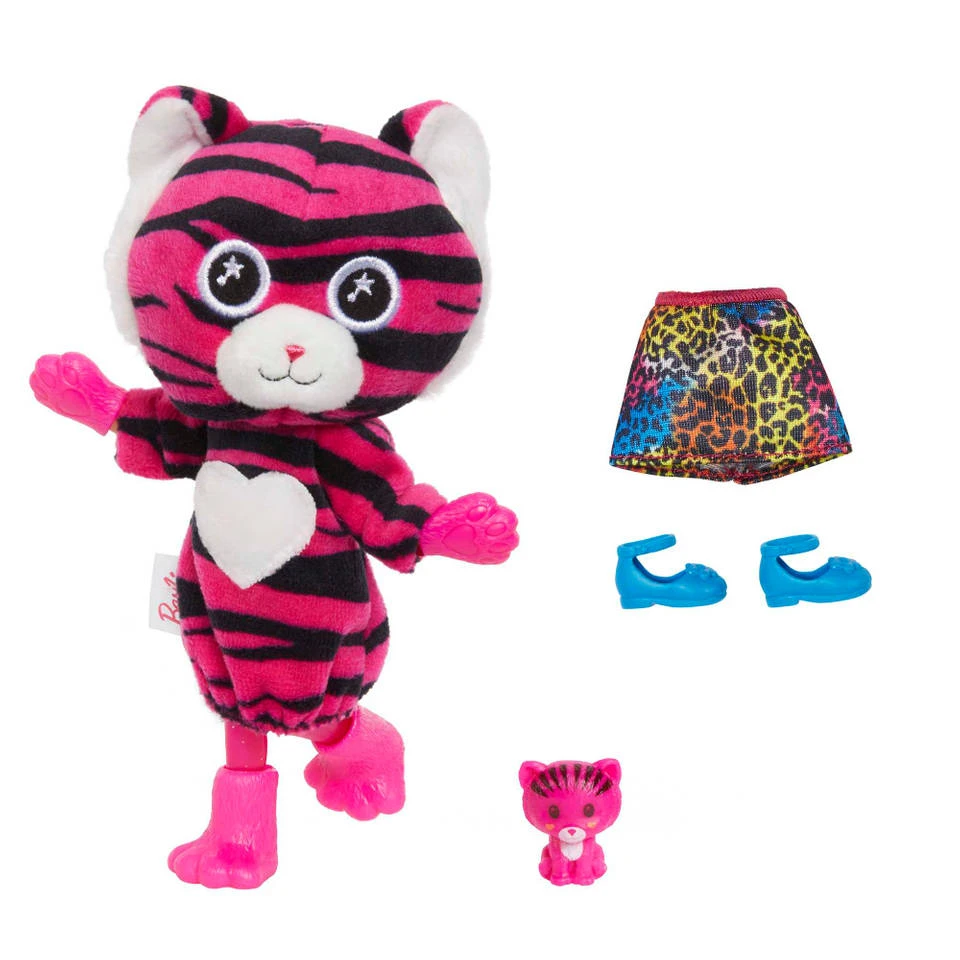 Barbie Cutie Reveal Jungle Tijger Pop Chelsea 4 Barbie Cutie Reveal Jungle Tijger Pop Chelsea - Afbeelding 4