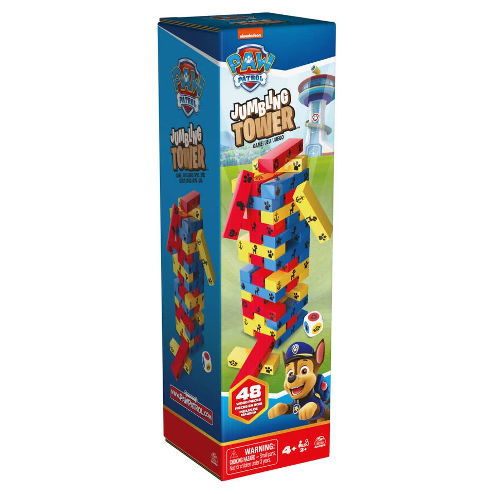 SPIN MASTER PAW Patrol Jumbling Tower Spel 1 SPIN MASTER PAW Patrol Jumbling Tower Spel