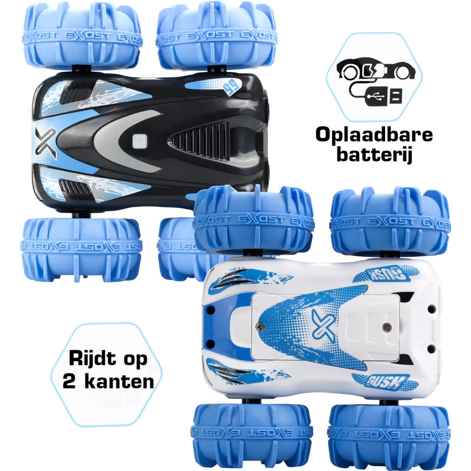 No Brand Exost 360 Op Afstandbestuurbare AquaCross Amfibie Stuntauto - 1:18 3 No Brand Exost 360 Op Afstandbestuurbare AquaCross Amfibie Stuntauto - 1:18 - Afbeelding 3