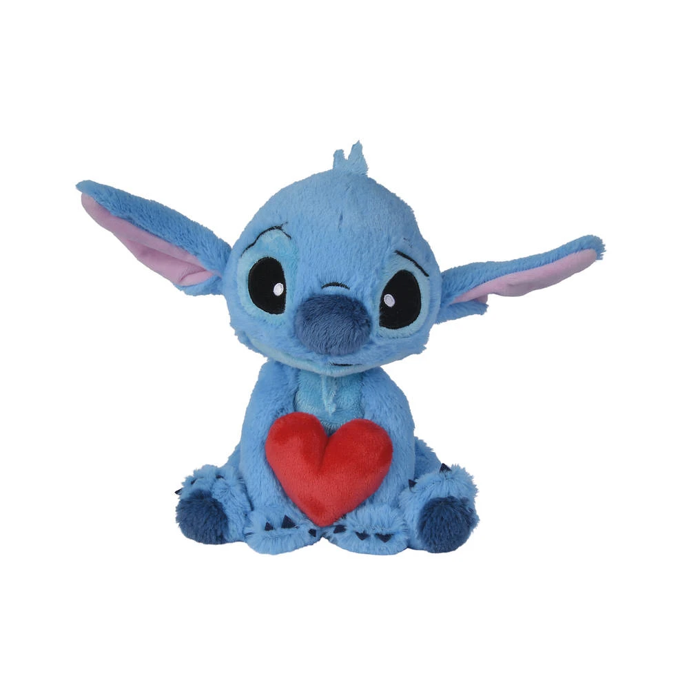 SIMBA Disney Stitch Knuffel Met Hart - 25 Cm 3 SIMBA Disney Stitch Knuffel Met Hart - 25 Cm - Afbeelding 3