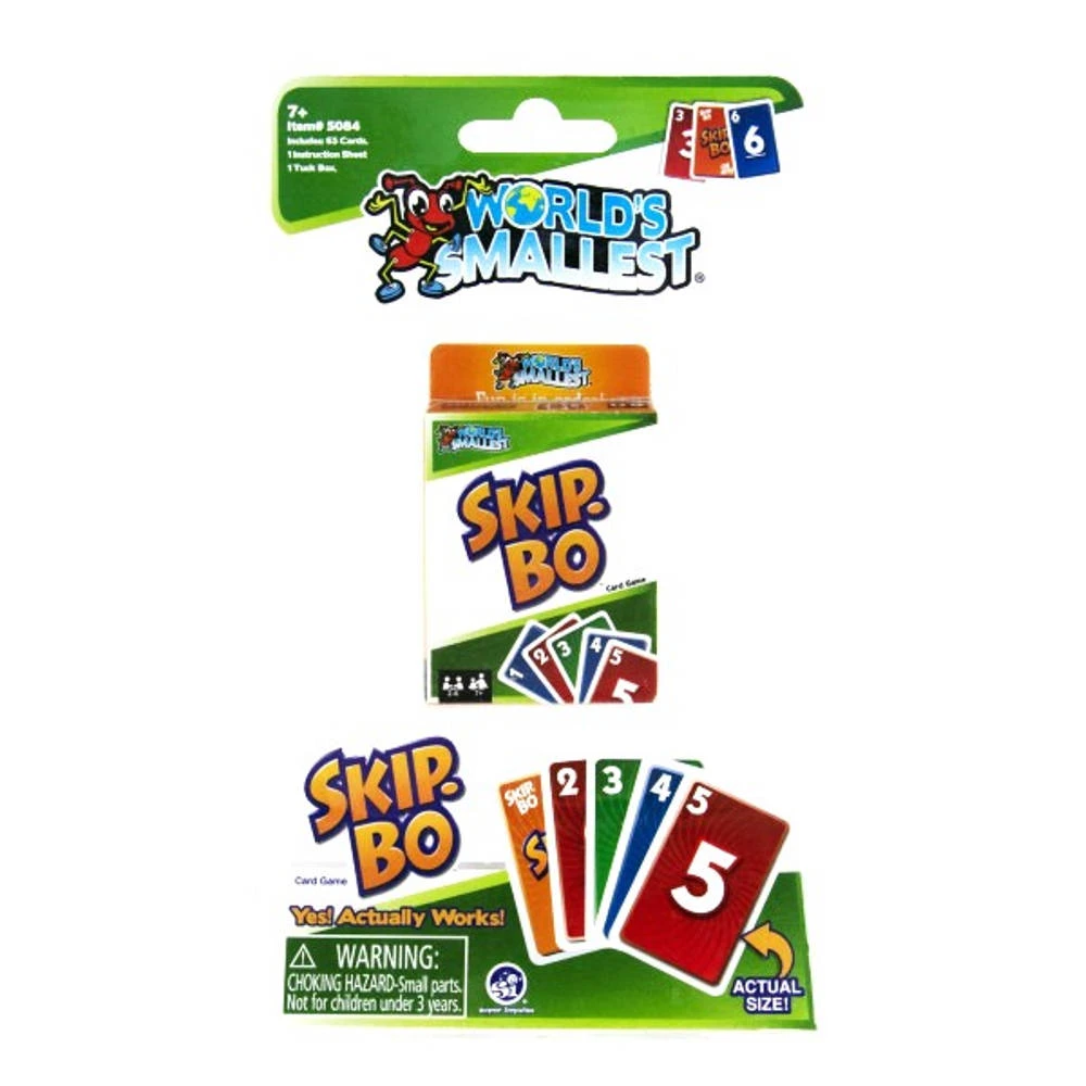 No Brand World's Smallest Skip-Bo 1 No Brand World's Smallest Skip-Bo