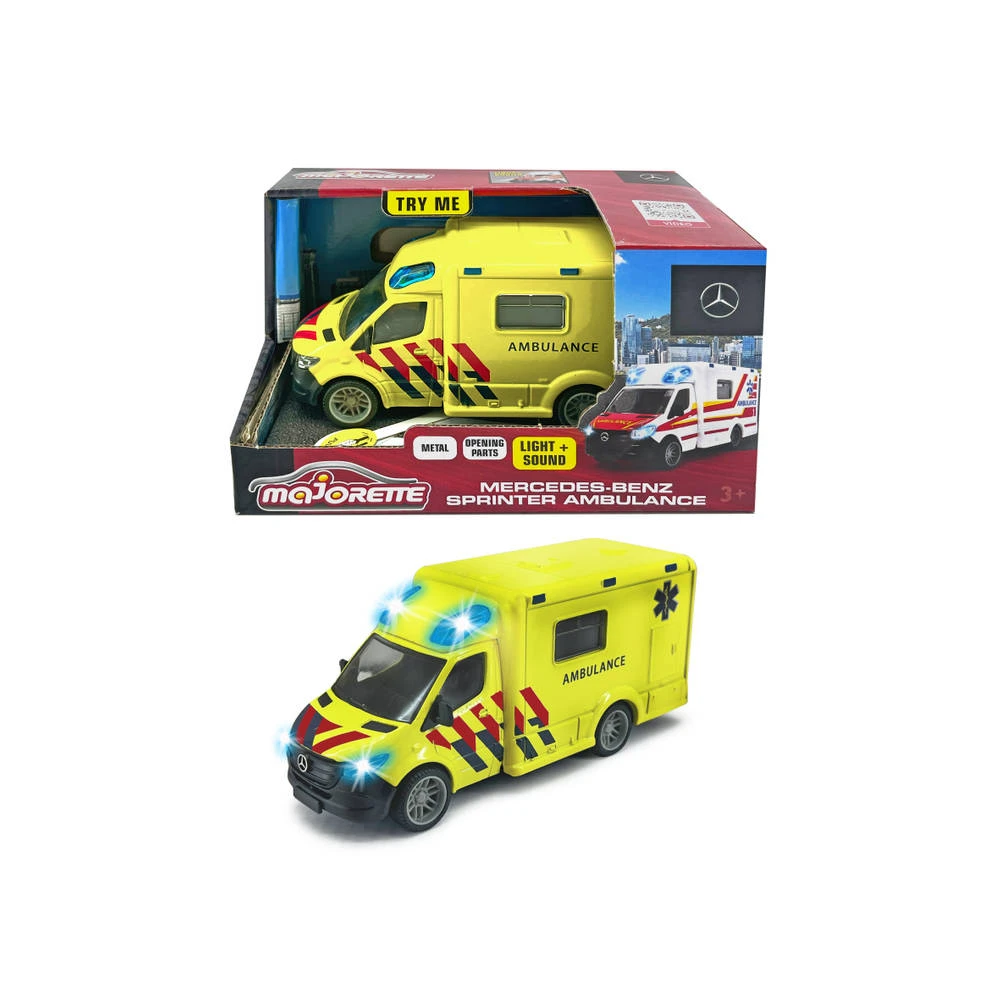 No Brand Majorette Mercedes-Benz Sprinter Ambulance - 1:43 1 No Brand Majorette Mercedes-Benz Sprinter Ambulance - 1:43