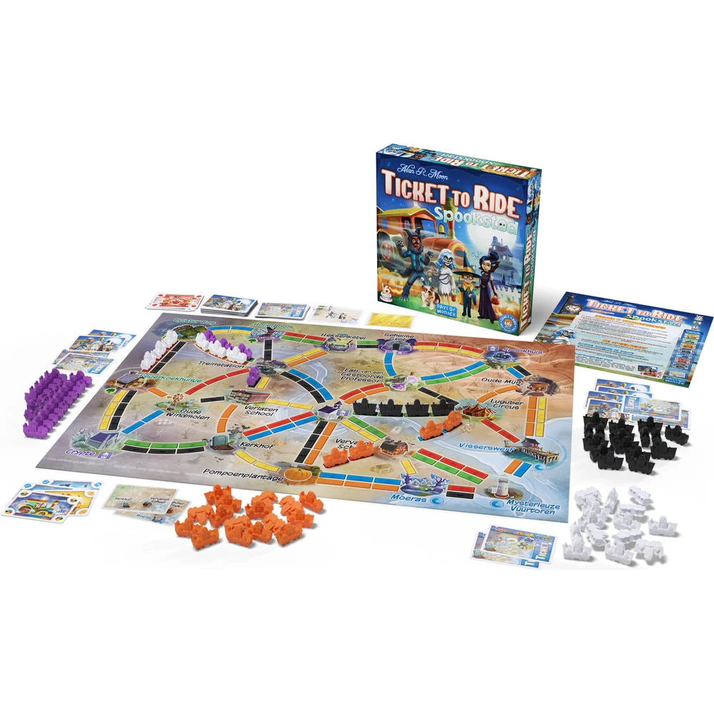 Days Of Wonder Ticket To Ride Spookstad 3 Days Of Wonder Ticket To Ride Spookstad - Afbeelding 3