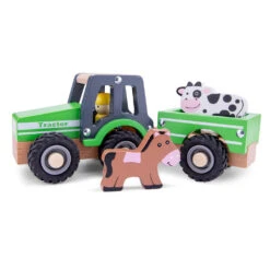 No Brand New Classic Toys Houten Tractor Met Aanhanger + Dieren -Speelgoed Verkoop Winkel 1997140 86d92b3c