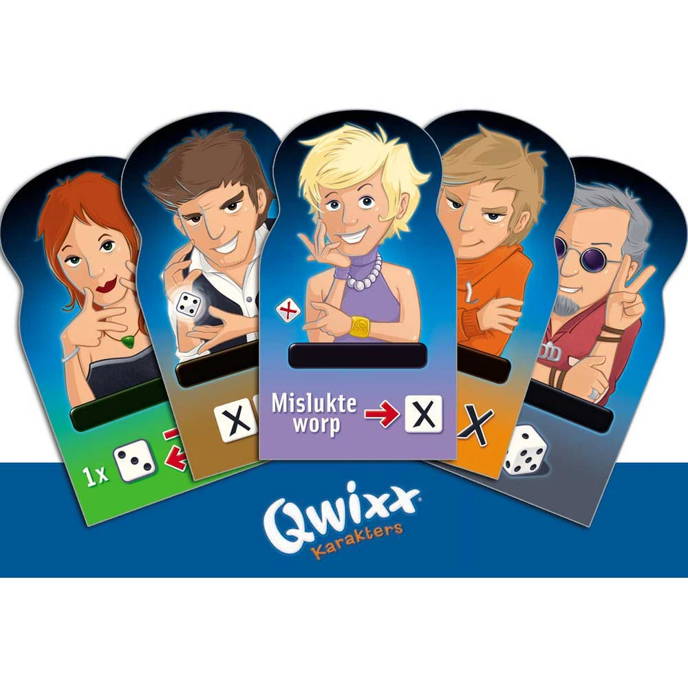 Qwixx Karakters 3 Qwixx Karakters - Afbeelding 3