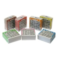 Longfield Games Bingokaarten - 500 Vellen -Speelgoed Verkoop Winkel EB 1112489A